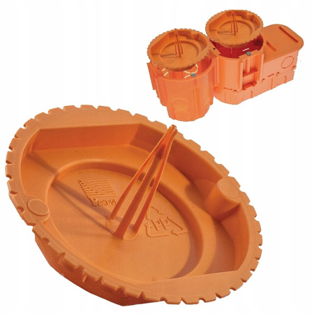 Kryt krabice. montážní zátka. víko. fi68 PAWBOL