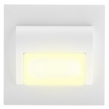 DECORUS 9 LED 1.2W bílé ProVero Teplá bílá schodišťové svítidlo