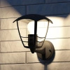 Zahradní lampa LED nástěnná lampa CREEK myGarden E27 IP44 Lucerna pro Up Black PHILIPS