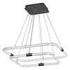 LED 23W 2500lm 3000K teplá stmívatelná šedá dekorace Ledvance stropní závěsná lampa
