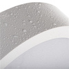 Plafond LED stropní svítidlo pro povrchovou montáž 13W 1510lm CCT IP65 bílé DABER KANLUX