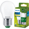 LED žárovka E27 Ball P45 2,3W = 40W 485lm 210lm/W 2700K Warm 300° CLASS A UltraEfficient Philips