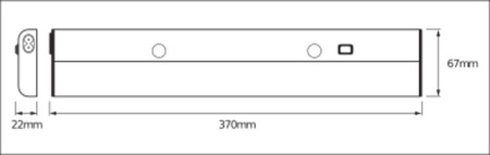 LinearLED Ledvance 6W 300lm 3000K Warm Silver LinearLED Lighting Strip Lamp