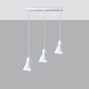 LED závěsné stropní svítidlo TALEJA 3xE27 White SOLLUX