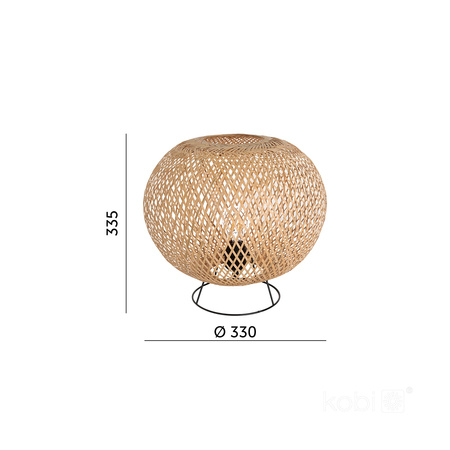 Stolní lampa Dekorativní stolní svítidlo E27 Bitava Kobi