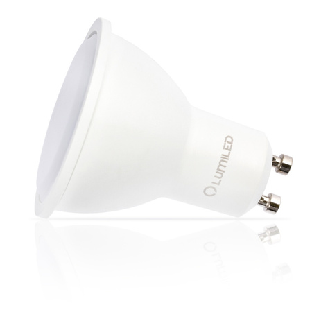 Svítidlo HALOGEN GU10 MR16 Square Black CASSIO LUMILED + LED žárovka GU10 6W = 60W 580lm Cold