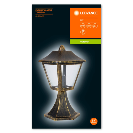 Zahradní lampa venkovní lucerna E27 33cm Endura Classic Tradition LEDVANCE