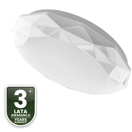 Plafond LED světlo pro povrchovou montáž GLORY2 24W IP44 Round 35cm LUMILED