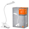 LED stolní lampa Clip nastavitelná 5,2W 80lm 4000K neutrální stmívatelná baterie bílá Panan Ledvance
