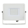 Reflektor LED 30W 2400lm 6400K IP65 Bílý čip Samsung VT-30-W V-TAC
