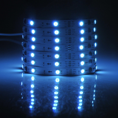 LED pásek RGB 12W 300lm 120° bílý stmívatelný Sanico Goldlux