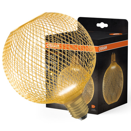 Dekorativní LED žárovka E27 3,5W = 28W 300lm 2700K teplá bílá 100° Decor Osram