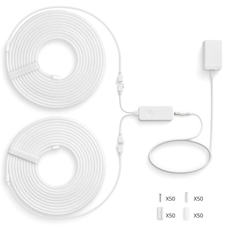 NEON LED pásek 45W RGBIC 10m Smart SMART WiFi Bluetooth Aplikace WiZ