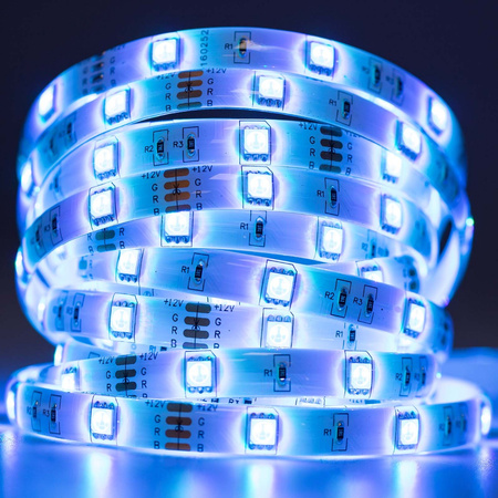 LED pásek 12V, 36W 150LED 5050 RGB IP65 10mm 5m LUMILED