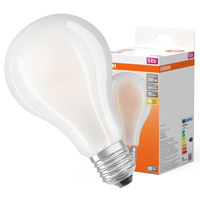 LED žárovka E27 A60 24W = 200W 3452lm 2700K Teplá bílá 300° vlákno OSRAM STAR