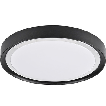 Přisazené LED stropní svítidlo 15W 4000K PERSE Black 33cm