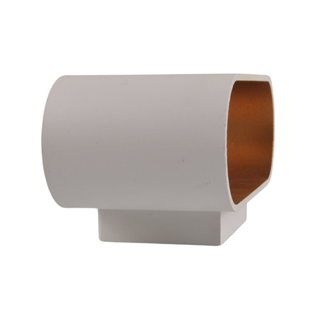 Nástěnné venkovní fasádní svítidlo G9 White Gold Elissa Sanico Goldlux