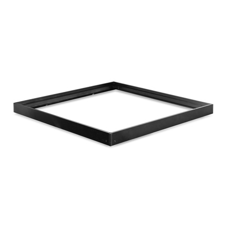 Rámeček pro povrchovou montáž LED svítidel 60x60 Square Black VIDEX