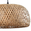 E27 Béžový bambus BAMBOO NATURAL Sanico Goldlux Závěsné svítidlo