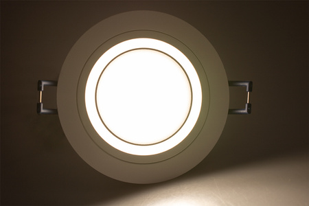 Halogenová Podhledové svítidlo GU10, Stálá Kulatá Bílá TRIBUS LUMILED