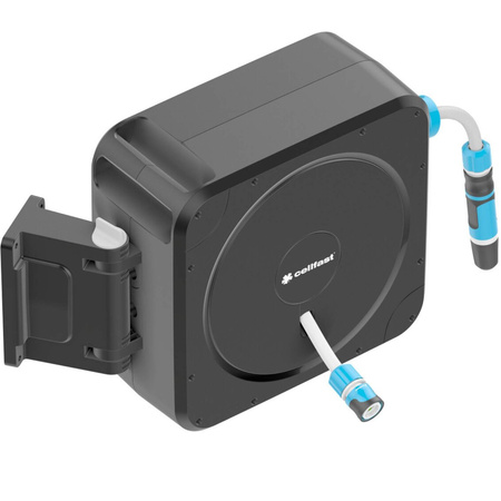 Automatický naviják na zahradní hadici s 20m koncovkami + zavlažovací sada ERGO CELLFAST