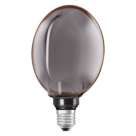Dekorativní LED žárovka G130 Sphere E27 4W = 12W 110lm 1800K teplá bílá 330° Smoke Filament Dimmable Vintage 1906 Osram