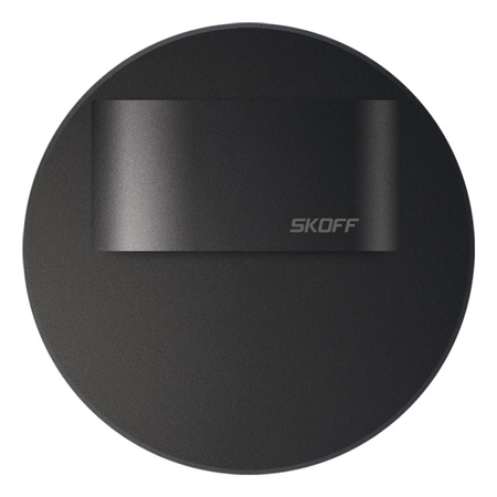LED schodišťové svítidlo 0.4W modré 10V DC IP20 matná černá RUEDA MINI STICK SHORT Skoff