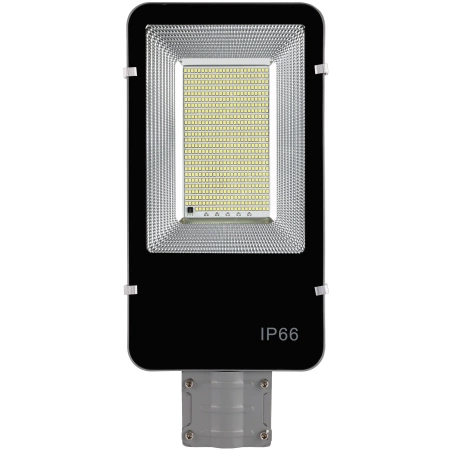 LED solární pouliční lampa 1000W 6500K lucerna s držákem a dálkovým ovládáním