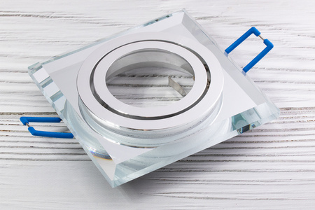 Skleněné Halogenová Podhledové svítidlo GU10, MR16 Nastavitelná Čtvercová ARIAN LUMILED