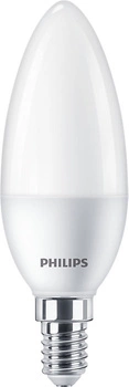 LED žárovka na svíčku E14 B38 7W = 60W 806lm 6500K Studená bílá PHILIPS
