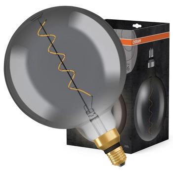 LED žárovka E27 G200 4W = 15W 140lm 1800K Teplá bílá 330° Filament OSRAM Vintage 1906
