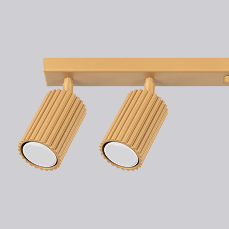 Bodové reflektorové stropní svítidlo Tuba 6x GU10 Gold Carbon Deep Space SL.1566 Sollux