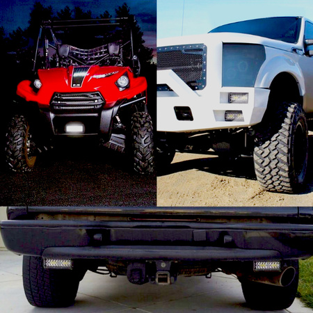 Pracovní svítilna 120W LED halogenový světlomet 40 diod 10-30V DC Off-road IP67