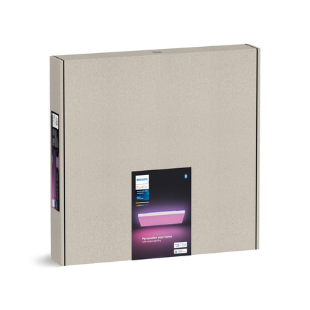 LED panel Stropní svítidlo pro povrchovou montáž 60x60 cm 67W 4850lm IP20 Bílá a barevná Ambiance RGB + TW White Smart SMART Zigbee Bluetooth Datura Philips HUE