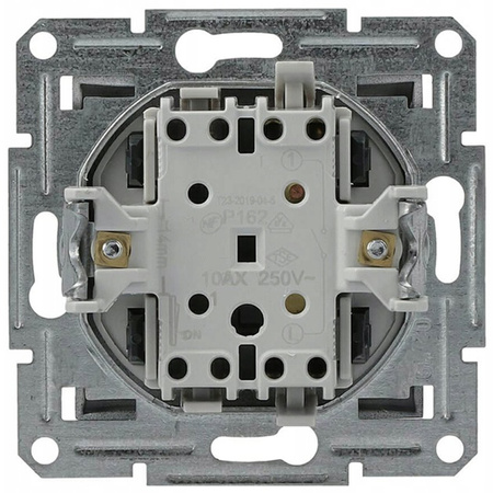 Jednopólový spínač světla bez rámu. zapuštěná montáž SCHNEIDER ASFORA