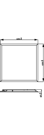 Panelové LED světlo pro povrchovou montáž TOUCH 36W 4000K 33cm stmívatelné bílé PHILIPS