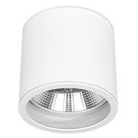 Halogenový reflektorový bodový reflektor GU10 s povrchovou montáží kulatý bílý Masterled