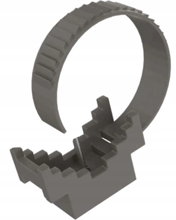 UP-30-UV držák montážního popruhu na kabely černý 150 ks ECOLIGHT