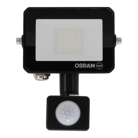 LED reflektor Halogenový venkovní reflektor 10W 4000K 900lm IP65 se senzorem pohybu a soumraku SENSOR FLOODLIGHT LUX OSRAM
