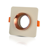 Zapuštěné stropní svítidlo GU10 Square White/Pink Gold VT-862 V-TAC - záruka 5 let