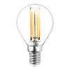 6x LED žárovka E14 Ball P45 2W = 25W 249lm 3000K Warm 360° FILAMENT LUMILED