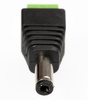 DC 2.5/5.5 mm MONTÁŽNÍ napájecí zástrčka pro LED pásky