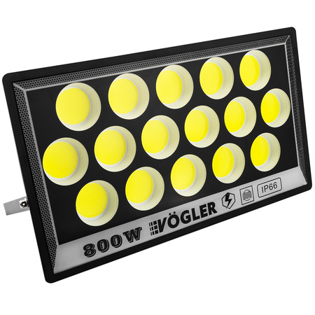 LED Reflektor HALOGEN 800W COB VENKOVNÍ SLIM BODOVÝ SVĚTLOMET LAMPA
