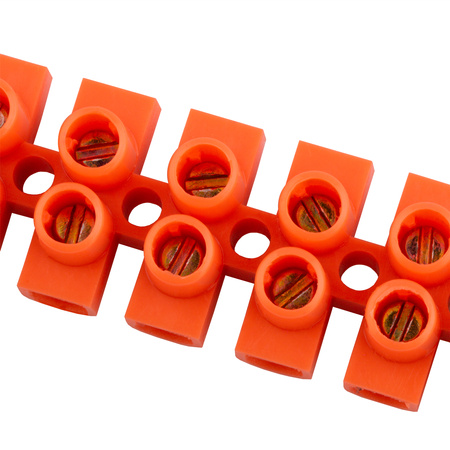 Svorkovnice 12-PÓLOVÁ 4mm Instalačni LUMILED