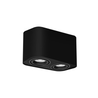 Stropní svítidlo pro povrchovou montáž GU10 Black Minimalist Cobalt Rabalux
