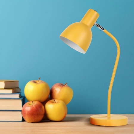Stolní lampa E27 žlutá Mimi Sanico Goldlux