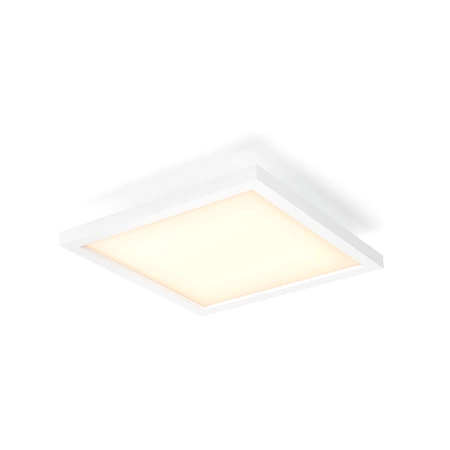 Panelové LED stropní svítidlo pro povrchovou montáž 30x30 cm 19W 1940lm IP20 White Ambiance TW White Smart SMART Zigbee Bluetooth Aurelle Philips HUE