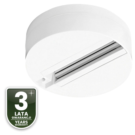 Adaptérová základna pro montáž jednofázových reflektorů Bílá LUMILED