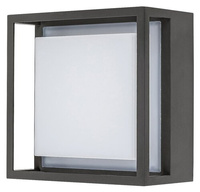 Zahradní lampa LED nástěnná lampa MENDOZA 6.5W 3000K IP65 čtvercová bílá antracitová RABALUX