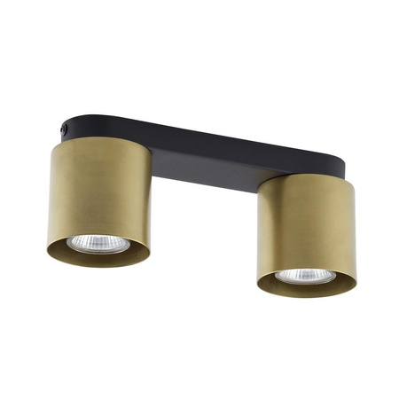 Povrchová montáž VICO BLACK/GOLD Spot Reflector Black/Gold Modern 2xGU10 6509 TK Lighting